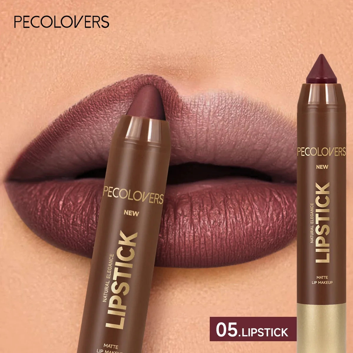 Long-Lasting Waterproof Lipstick
