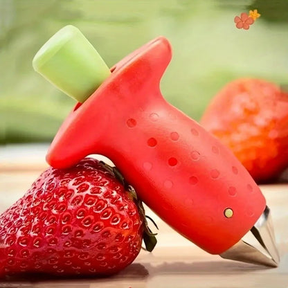 Stainless Steel Strawberry Huller Fruit Stem Remover