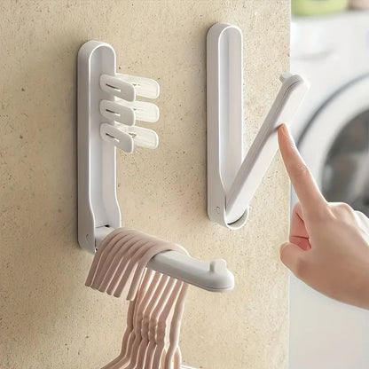 Space-Saving Foldable Clothes Hanger Organizer