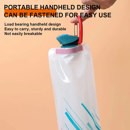 Collapsible Sports Water Bottle for Hiking & Outdoor Activities