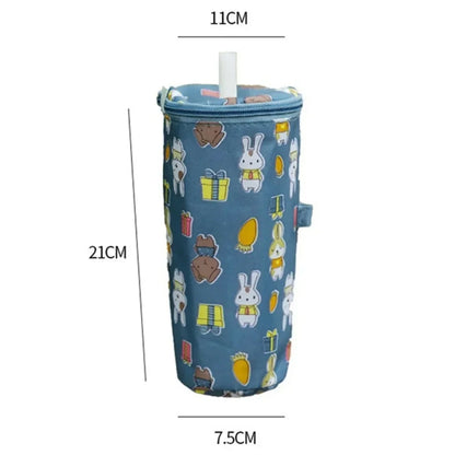 Insulated Drink Carrier Tote Bag