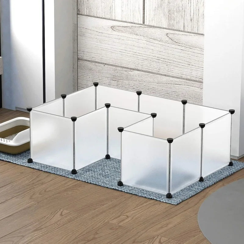 Modular Small Pet Playpen Fence