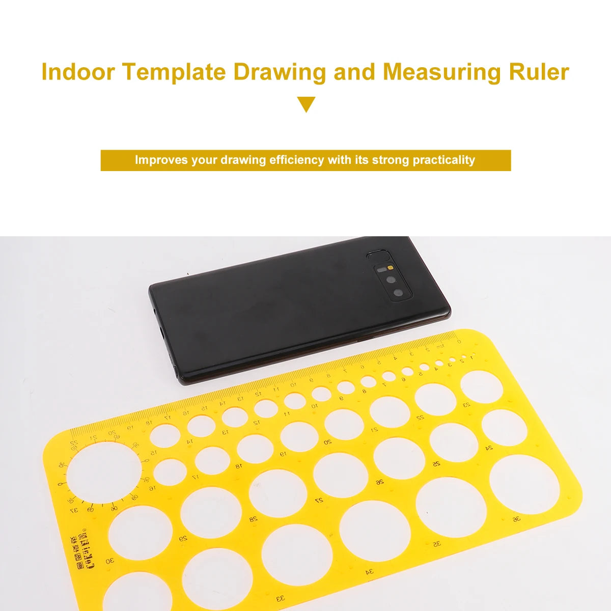 Circle Template Drawing Ruler