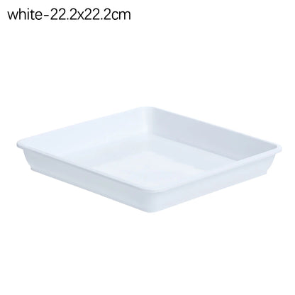 Square Plastic Plant Pot Saucer