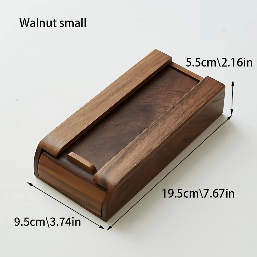 Wooden Under-Desk Drawer Organizer