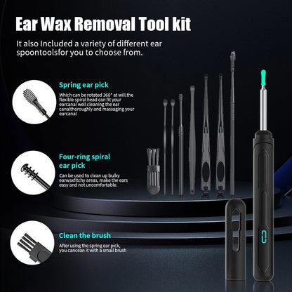 NATFIRE NK3 Pro HD Wireless Ear Cleaner with Camera