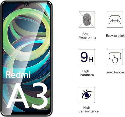 Xiaomi Redmi A3 Tempered Glass Screen Protector