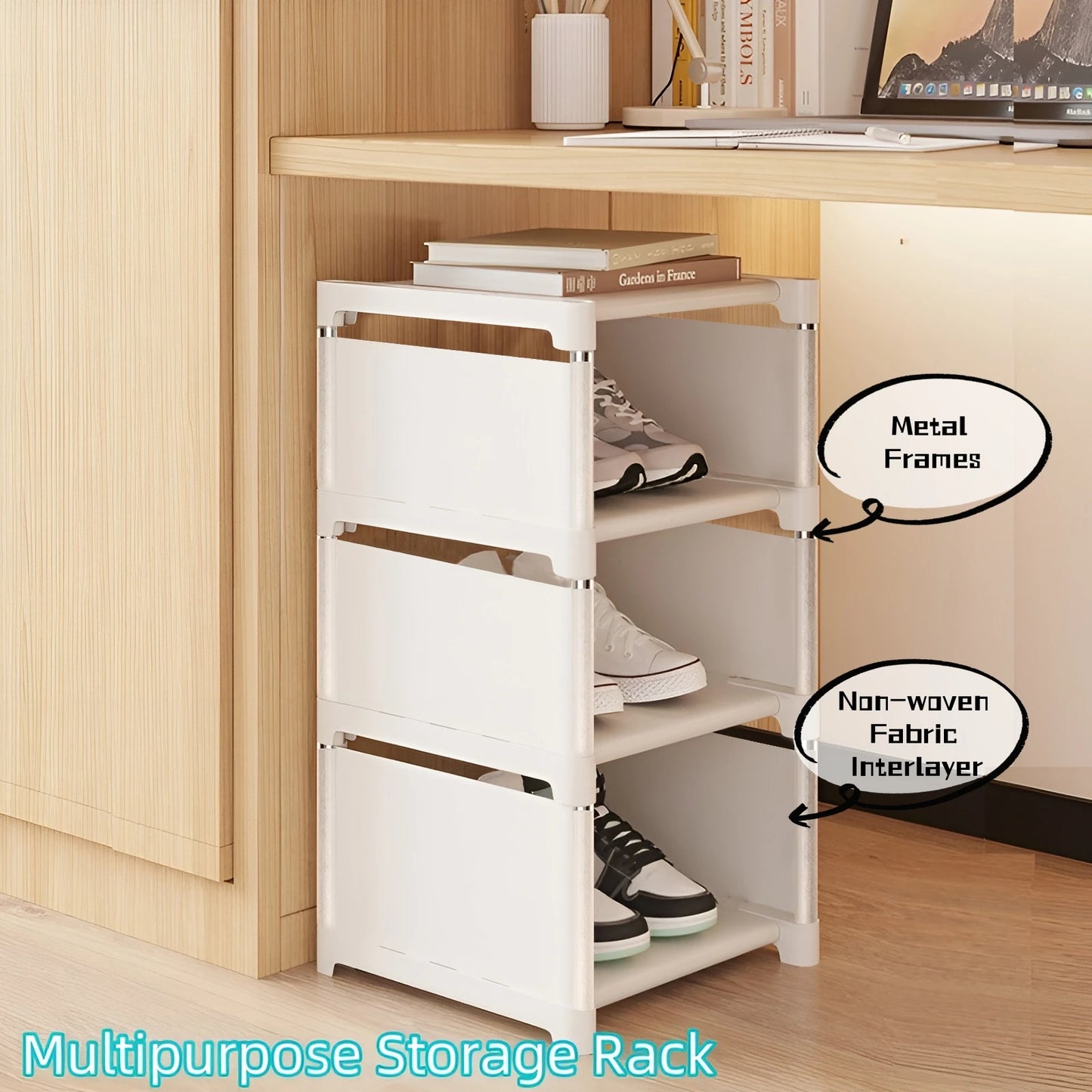 Space-Saving Shoe Rack