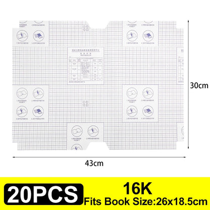 Clear Self-Adhesive Book Covers