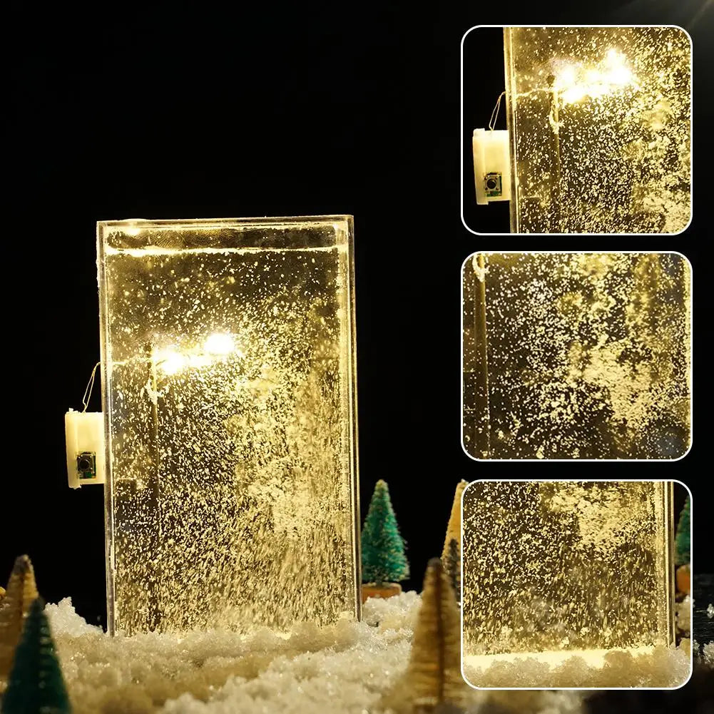 DIY Snowy Christmas Night Light Kit