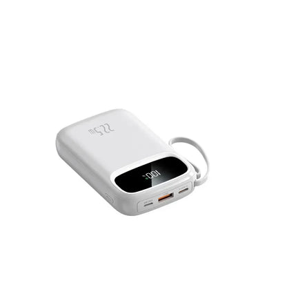120W Fast Charging Power Bank with Built-in Cable