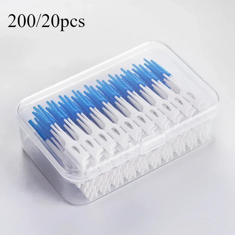 Silicone Interdental Brush Toothpicks