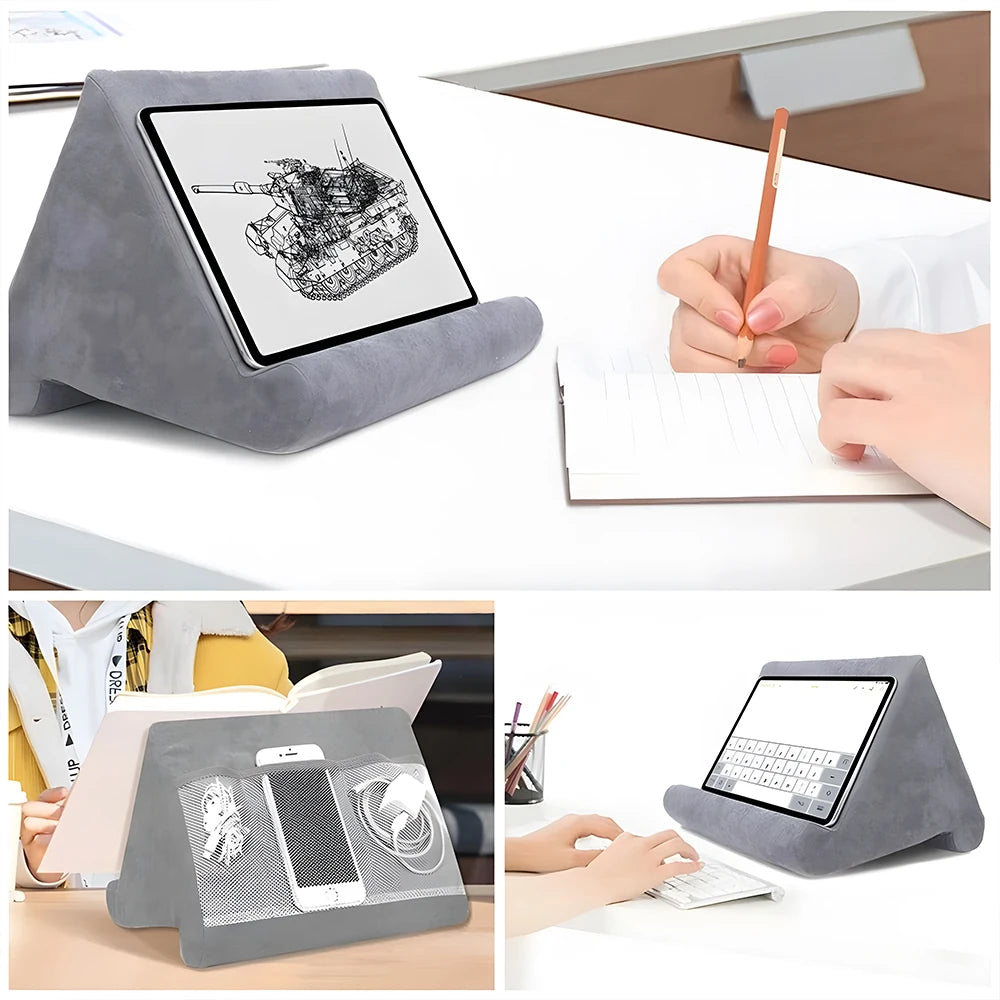 Tablet & Phone Holder Pillow Stand