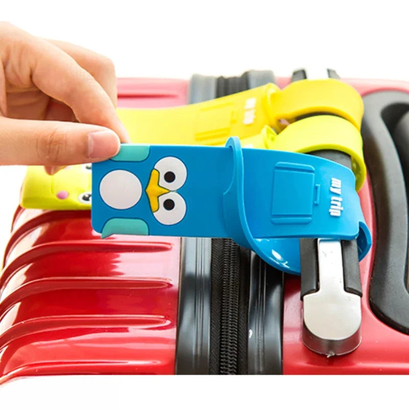 Cute Silicone Luggage Tag