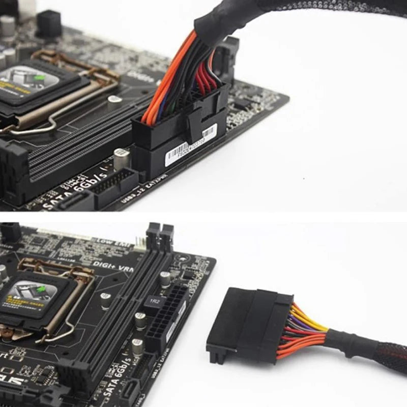 ATX 24-Pin 90° Power Supply Adapter