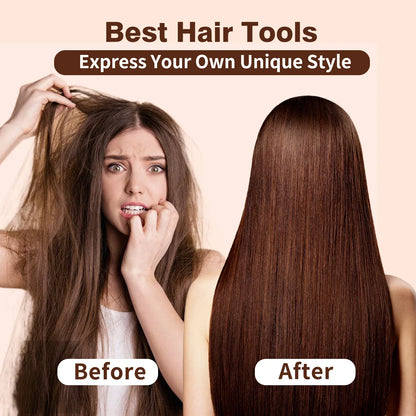2 in 1 Hair Straightener & Dryer with Airflow Technology