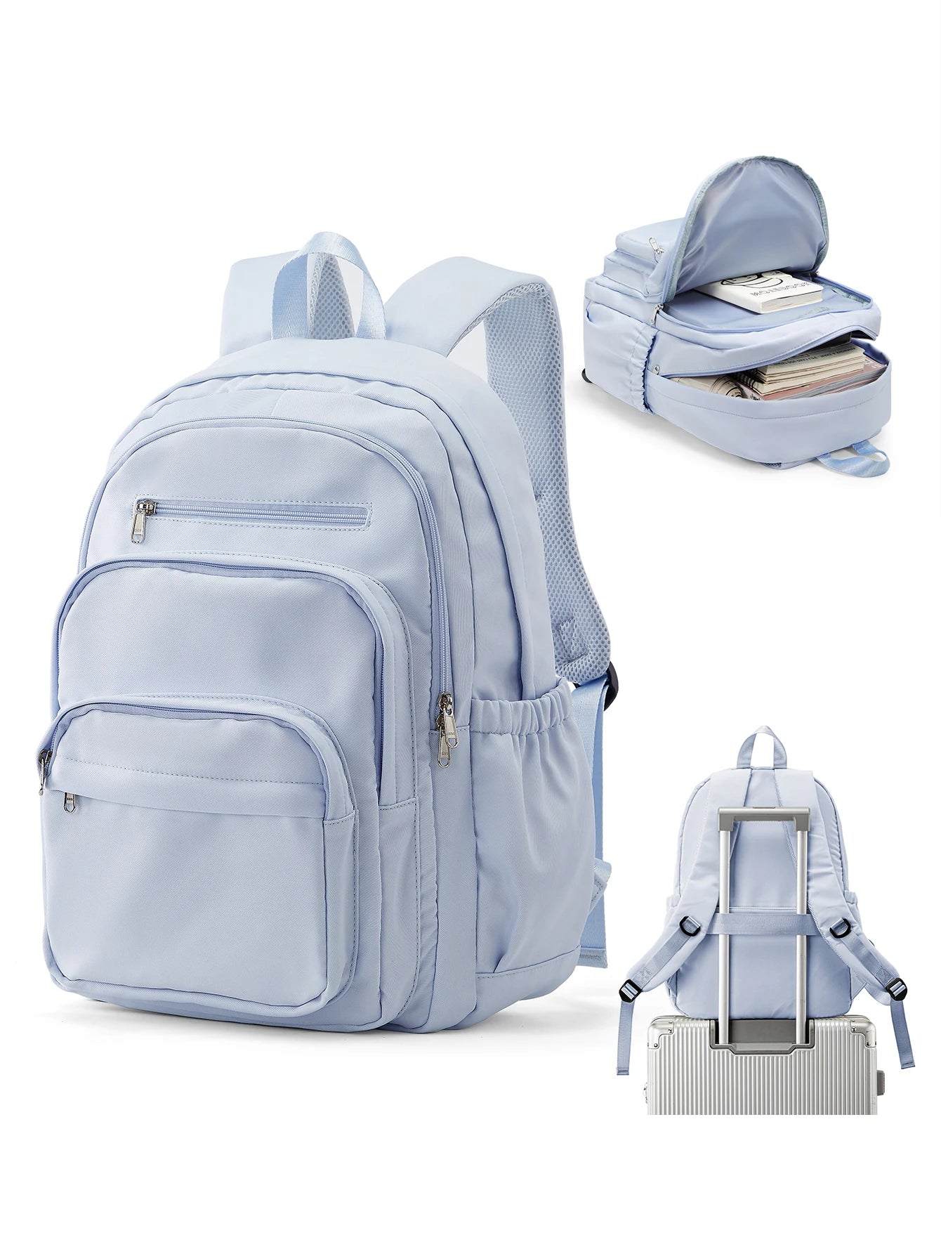 Multi-Pocket School Backpack