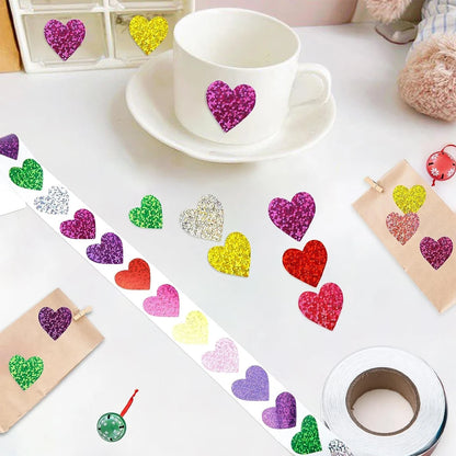 Holographic Foil Star Reward Stickers