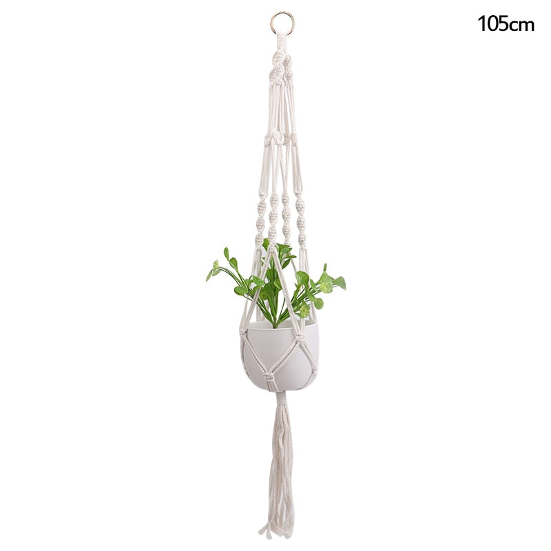 Macrame Handmade Plant Hanger Baskets