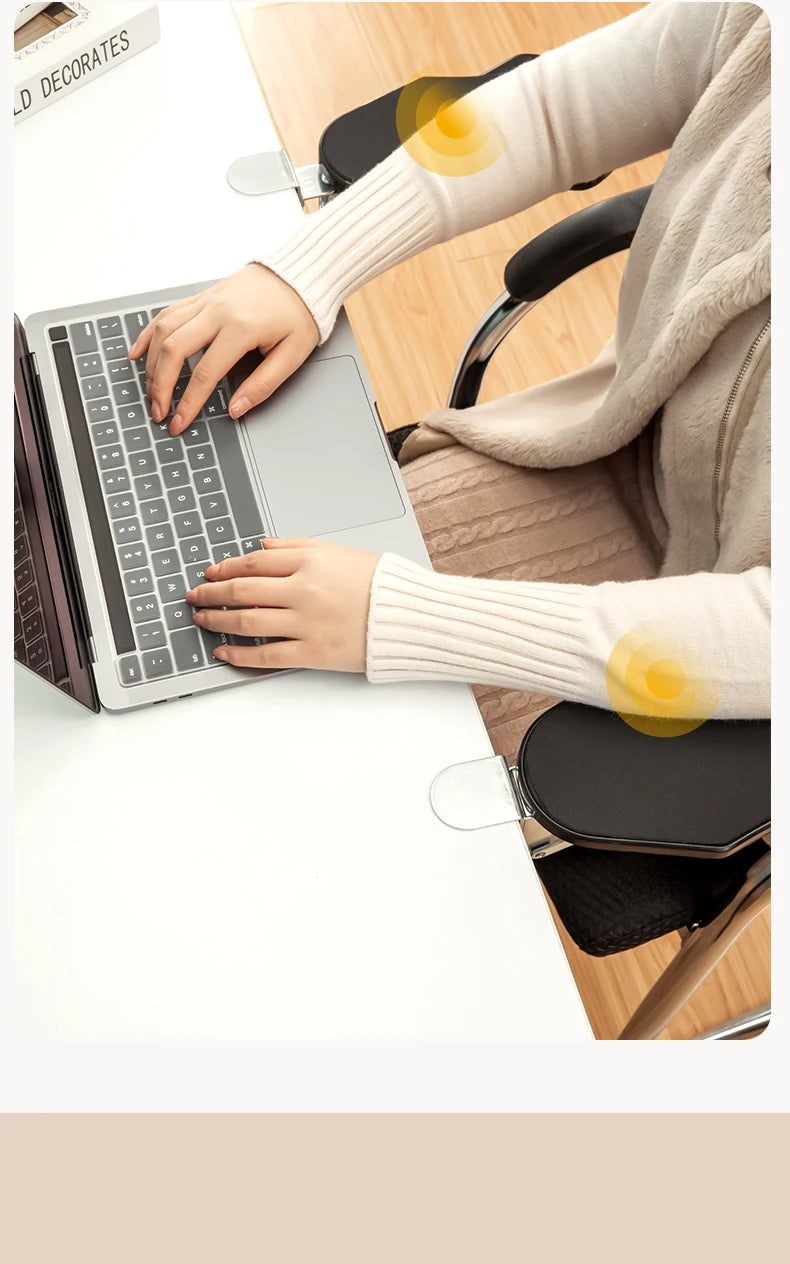Foldable Rotating Wrist & Elbow Support for Office Desks