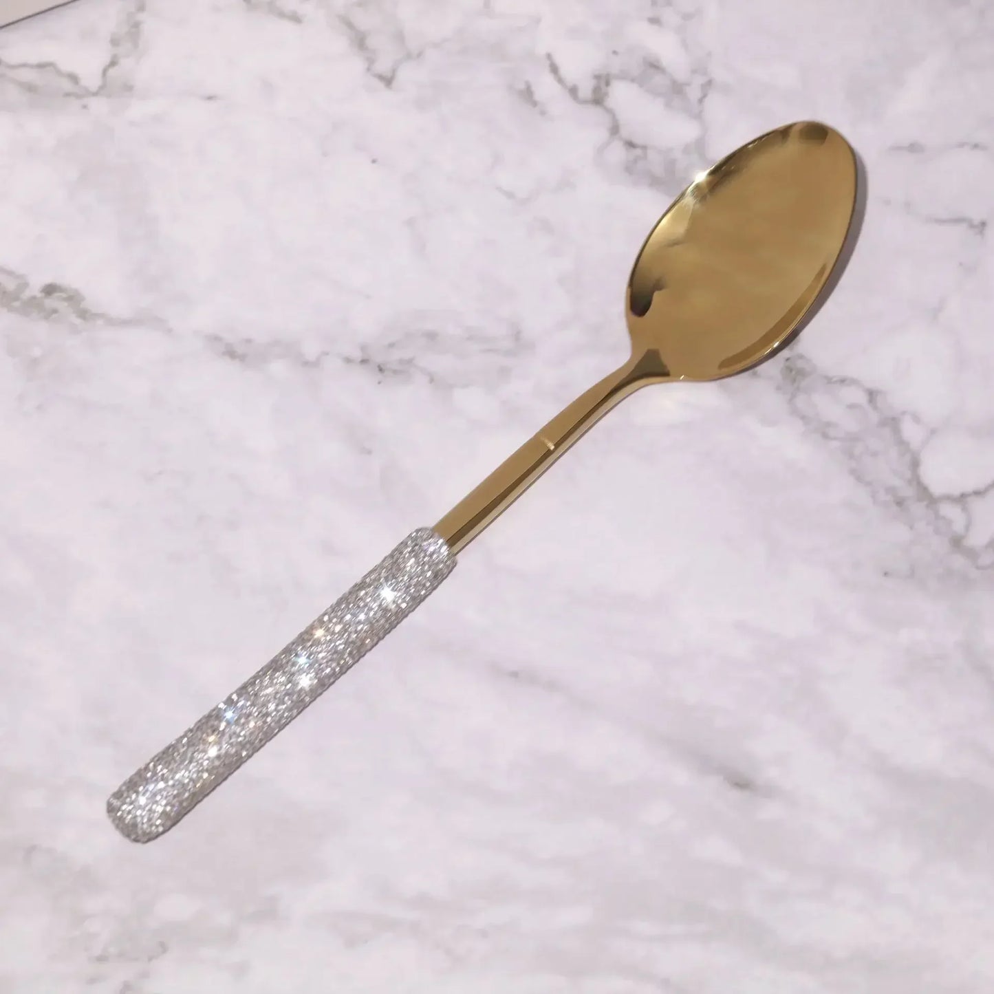 Luxury Diamond 304 Stainless Steel Cutlery Set