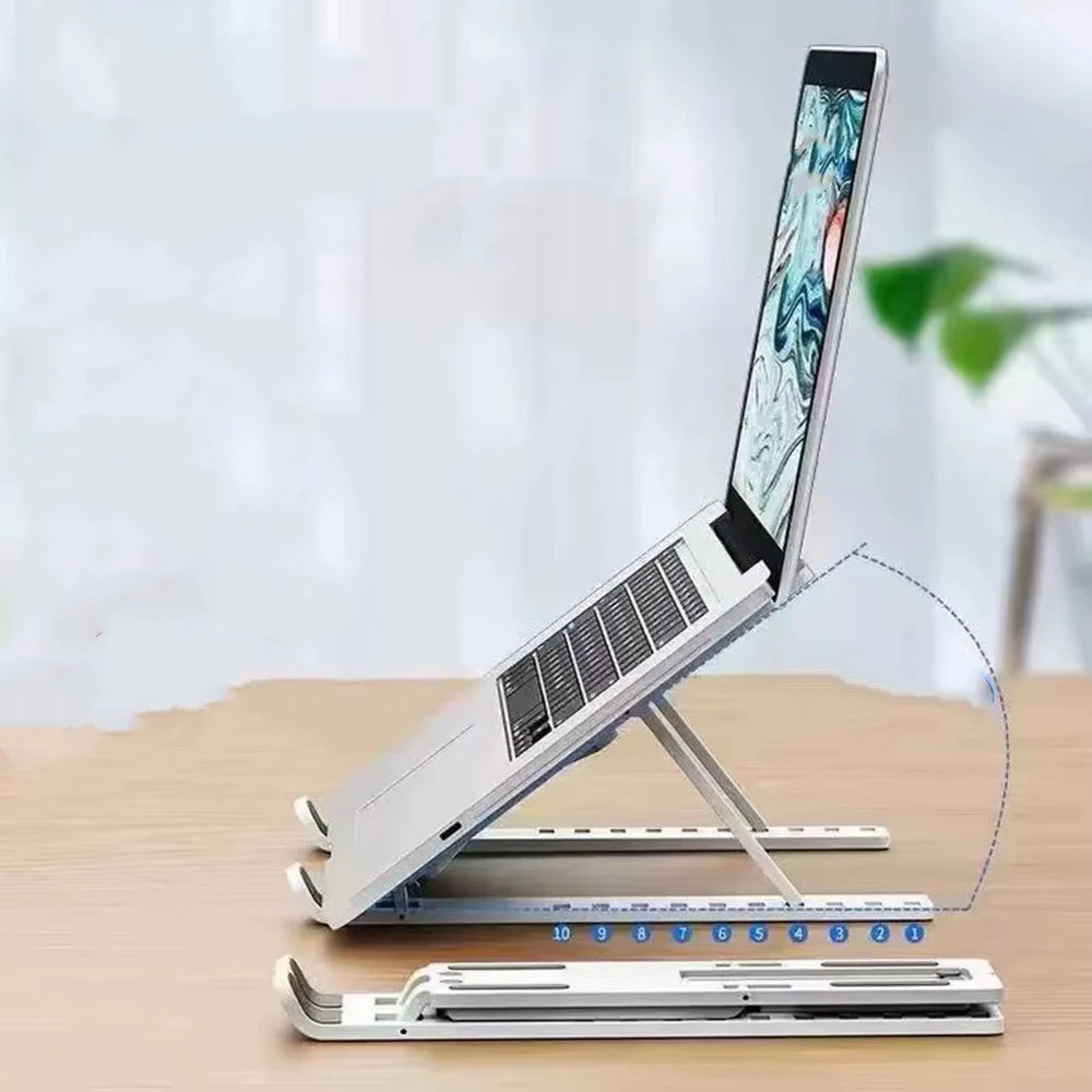 Adjustable Foldable Laptop Stand for Laptops & Tablets