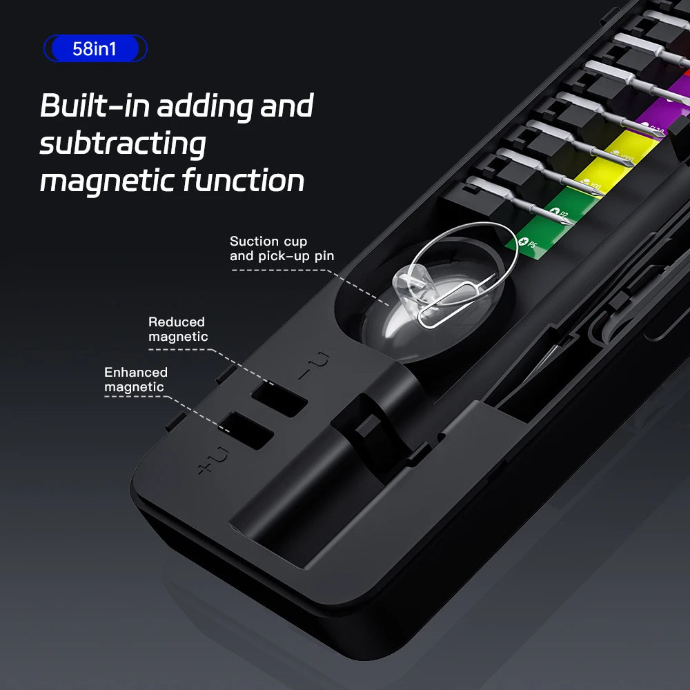 58-in-1 Electric Precision Screwdriver Set