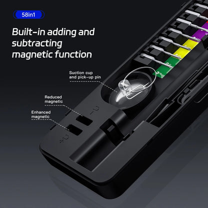 58-in-1 Electric Precision Screwdriver Set