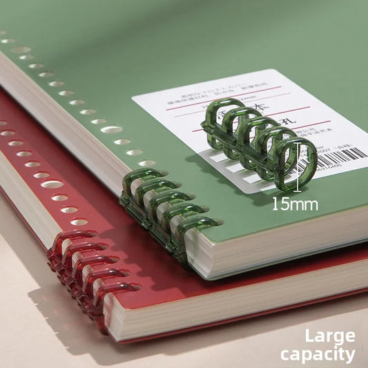 Vintage B5 Spiral Ring Notebook