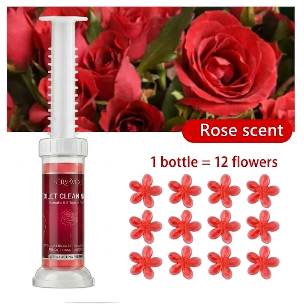 Toilet Cleaning Gel Stamp Set