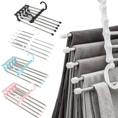 Practical Household Accessory – 5 in1 Pants Hanger – pp