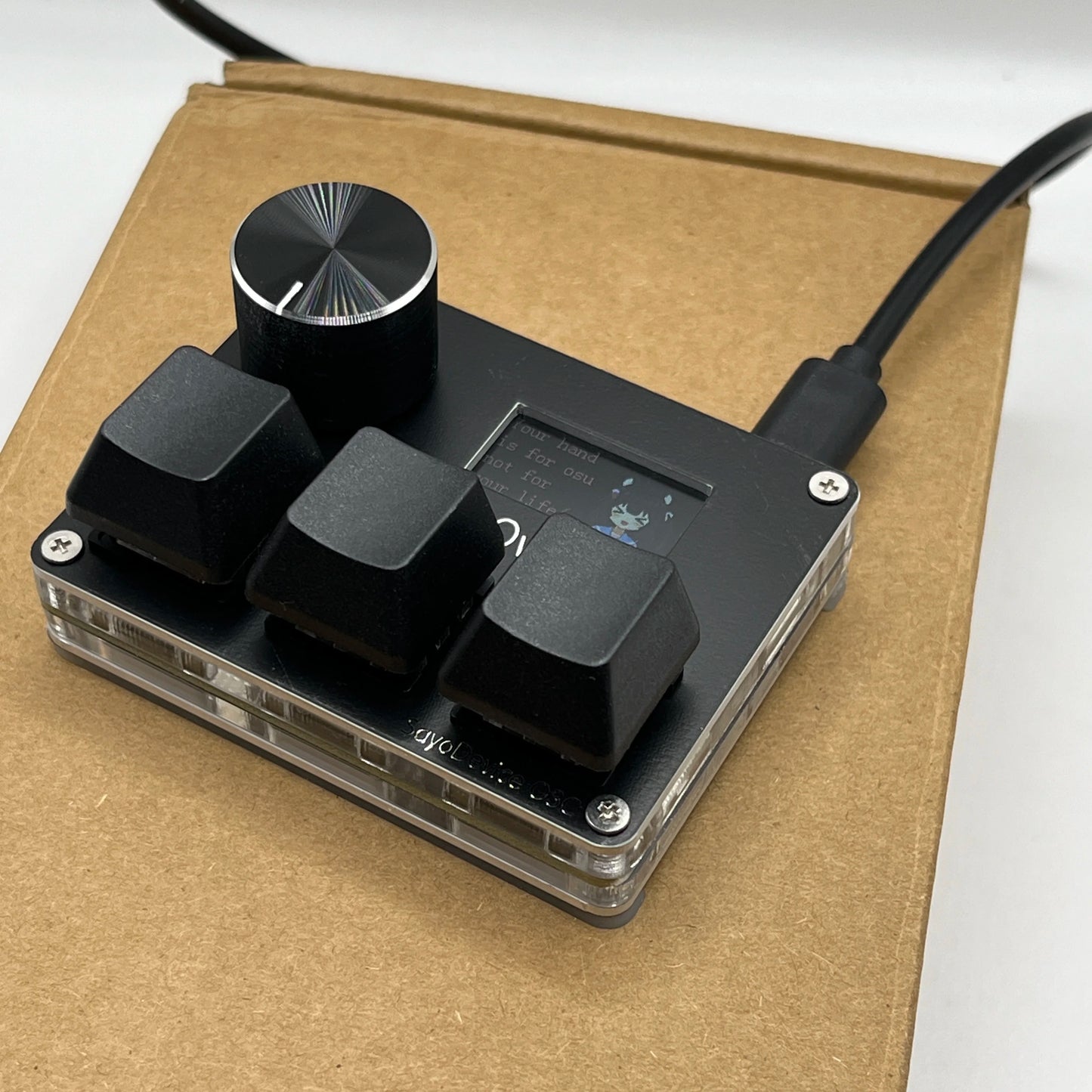 SayoDevice O3C Magnetic Macro Keyboard