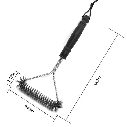 Stainless Steel BBQ Grill Cleaning Brush