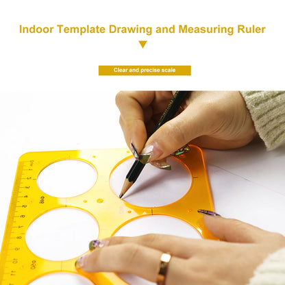 Circle Template Drawing Ruler