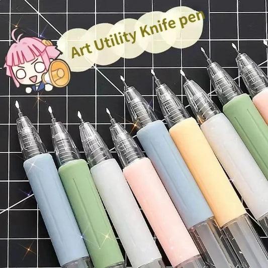 Retractable Precision Craft Knife Pen