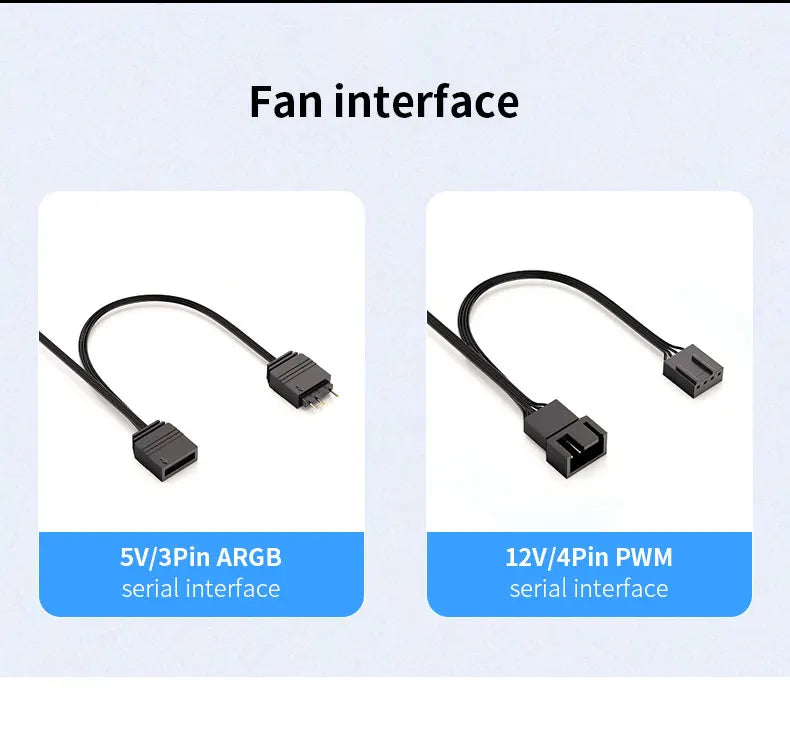 120mm ARGB Infinity Mirror Cooling Fan with PWM Control