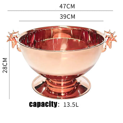 304 Stainless Steel Champagne Ice Bucket