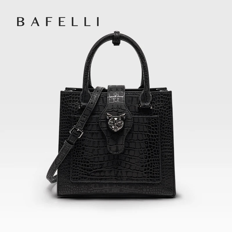 Genuine Leather Business Handbag for Women