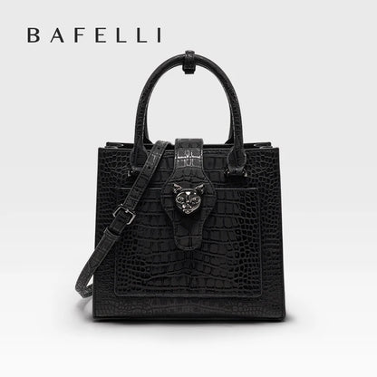 Genuine Leather Business Handbag for Women