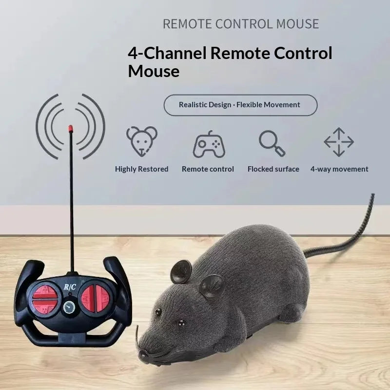 Remote Control Mouse Cat Toy