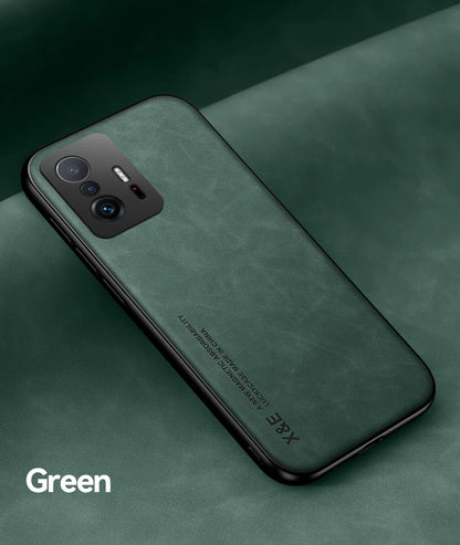 Magnetic PU Leather Case for Xiaomi Phones