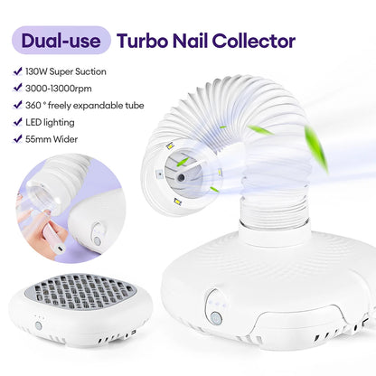 130W Professional Nail Dust Collector