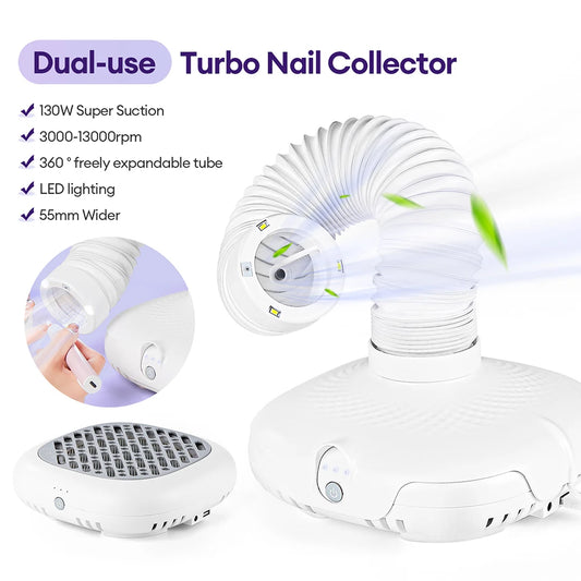 130W Professional Nail Dust Collector