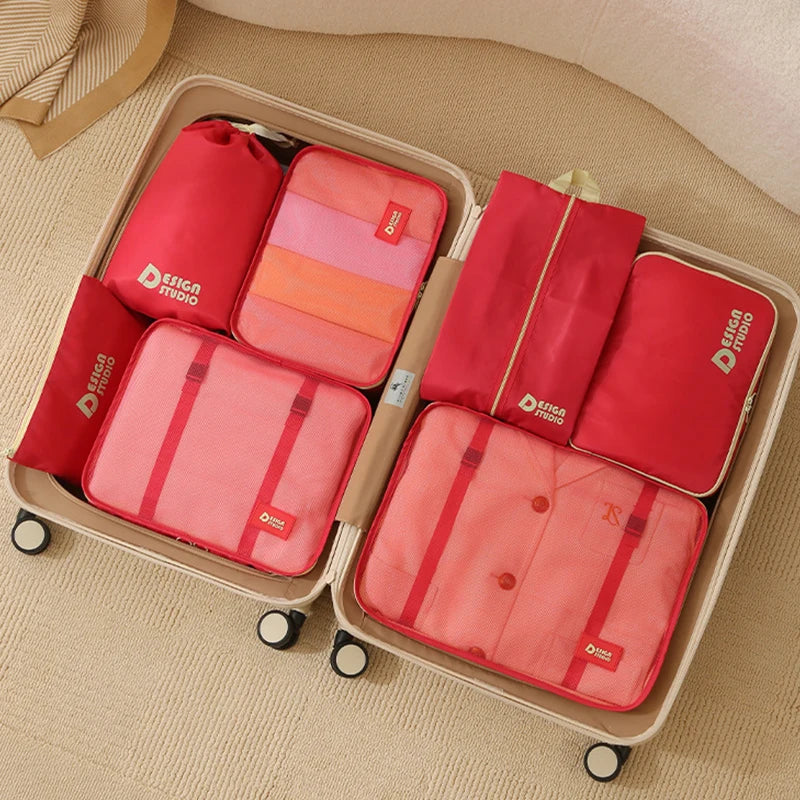 Travel Packing Cube Organiser Set