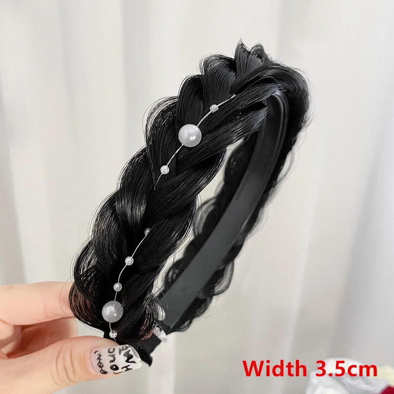 Synthetic Braided Hair Band for Women