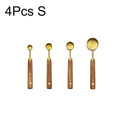 Stainless Steel Measuring Cups & Spoons Set