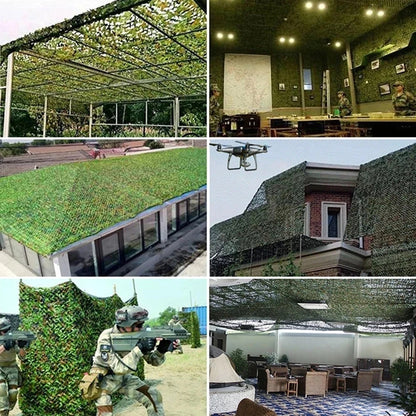 Heavy-Duty Camouflage Net for Garden Shade, Photography & Outdoor Cover