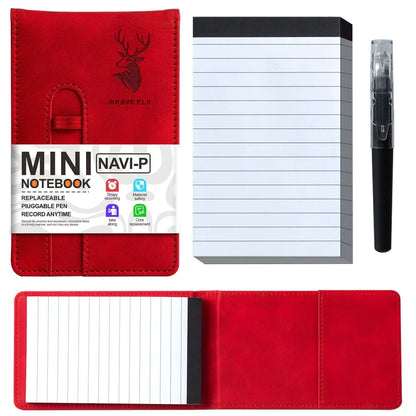 A7 Leather Pocket Notebook Set
