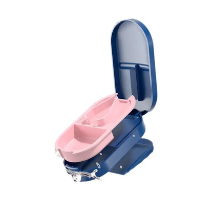 Portable Pill Cutter & Storage Case
