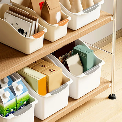 Multipurpose Plastic Storage Basket for Home Organization